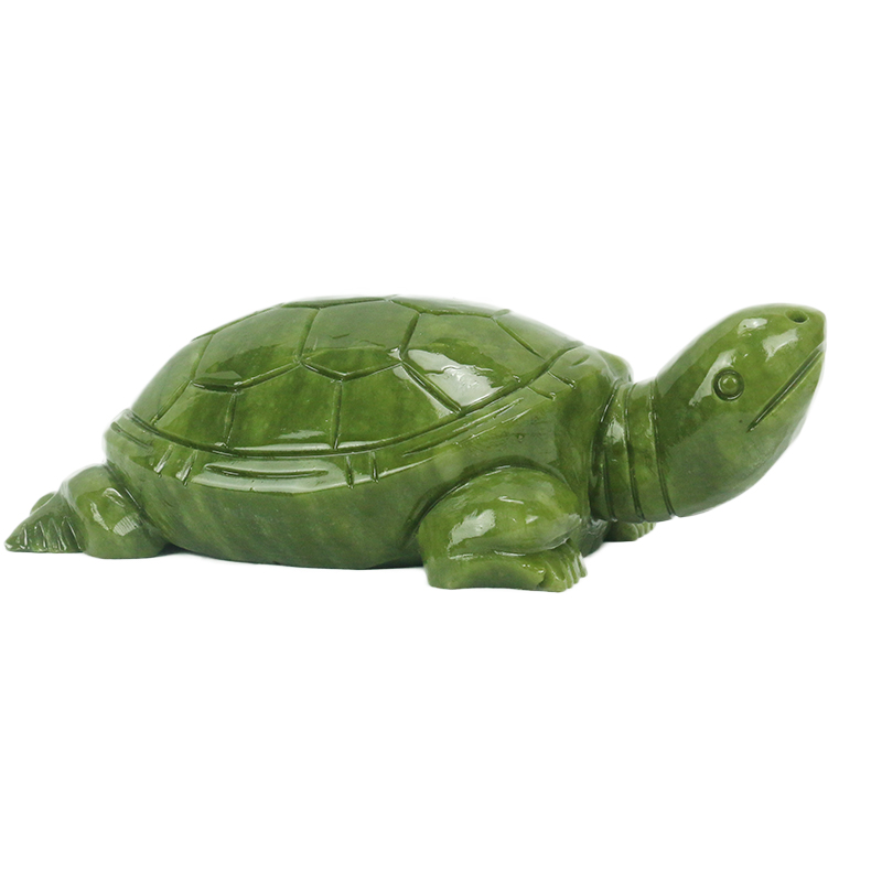 Aquarium Fish Names - Jade natural/escultura de tartaruga/decoração de casa/ornamentos