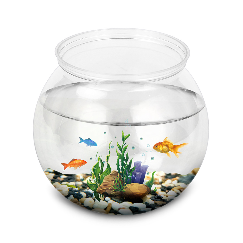 Aquarium Fish In Bowl - Tanque de peixes plástico durável redondo