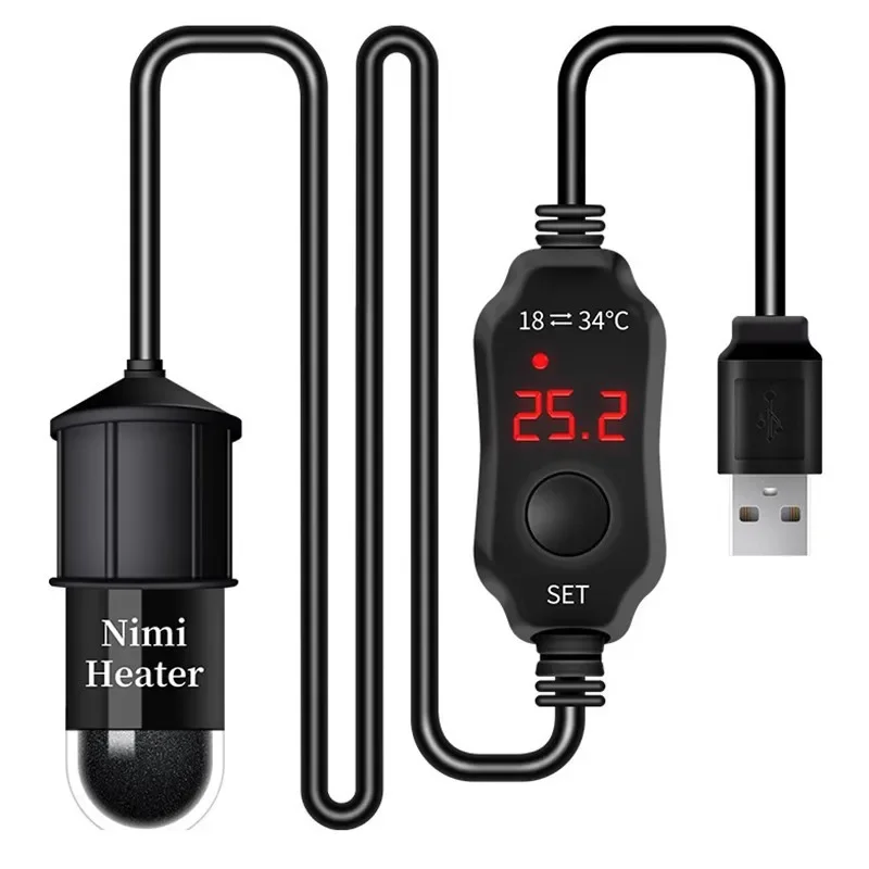 Aquarium Fish Cold Water - Aquecedor Submersível Universal para Aquário Mini