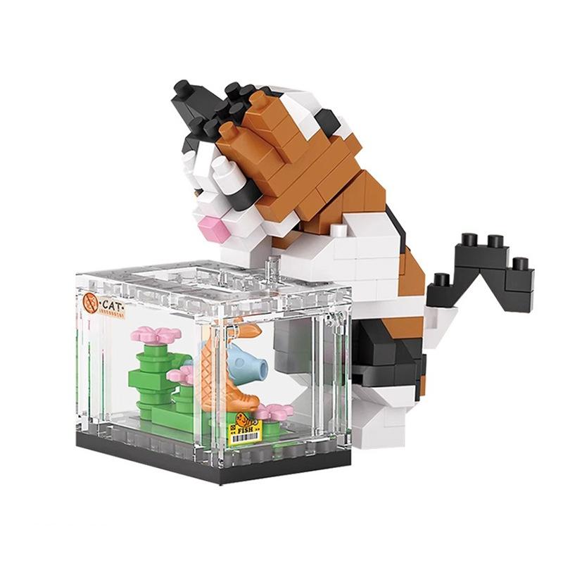 Aquarium Fish Game - Kit de blocos de construção de
