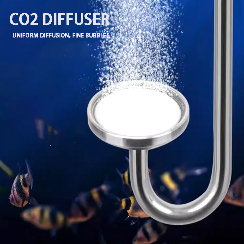 Co2 Diffuser Planted - Aquário CO2 Nebulizador, Liga De Alumínio,