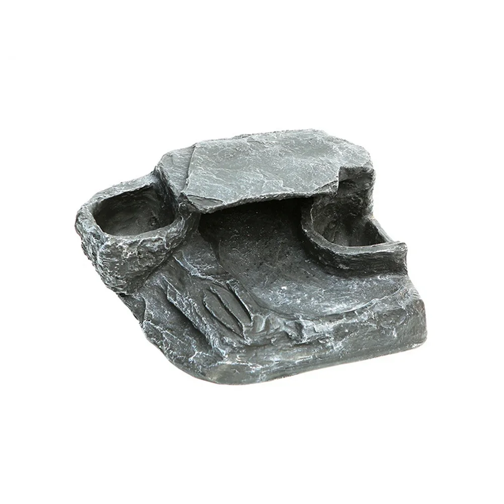 Aquarium Decoration Rock - Tartaruga basking plataforma esconderijo caverna casa