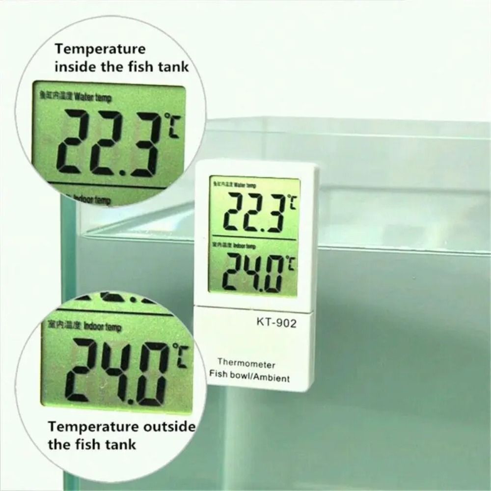 Aquarium Thermometer - Lcd display digital mini aquário termômetro