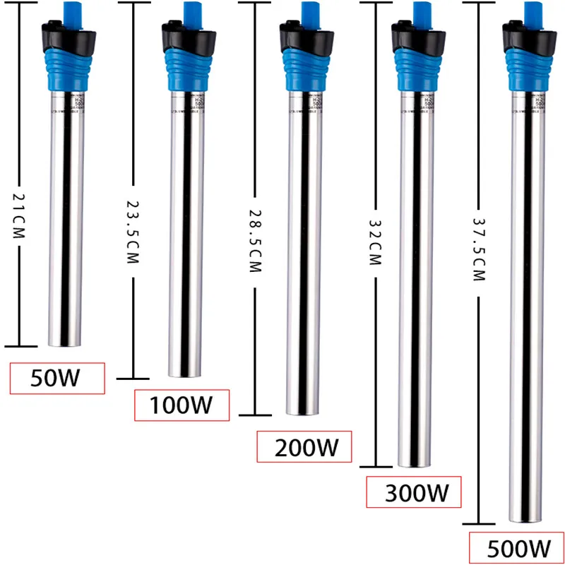 Aquarium Fish Cold Water - Aquecedor submersível para aquário, 50w/100w/200w/300w/500w, tanque