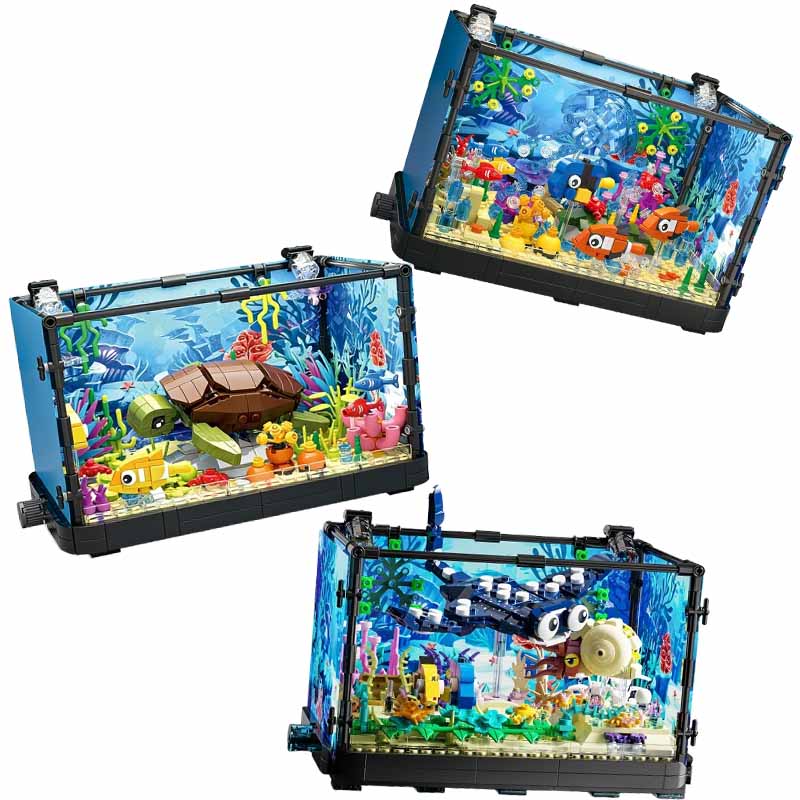 Aquarium Fish Game - Conjunto de blocos de construção para