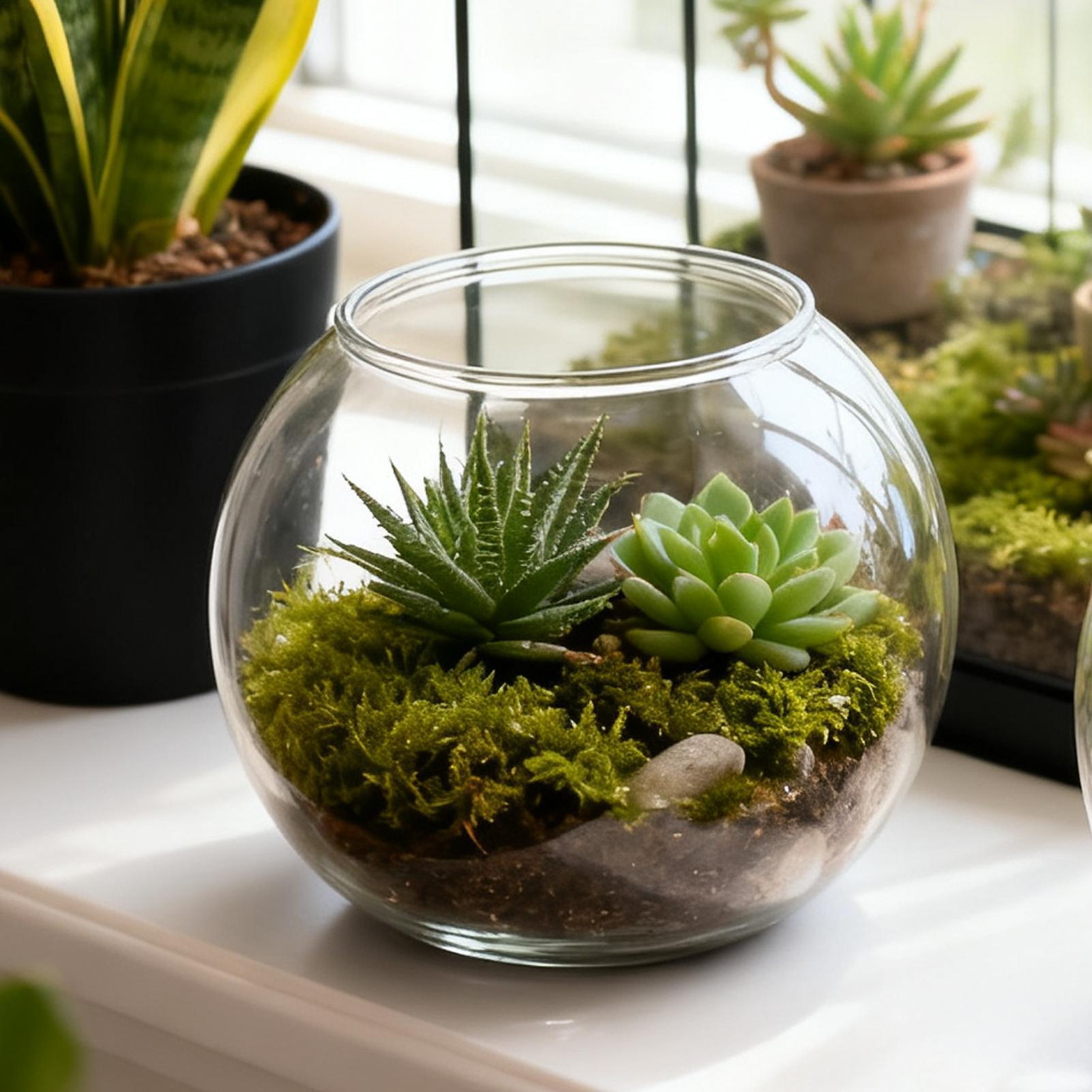 Aquarium Fish In Bowl - Vaso de Bolhas para Aquário, Acessório
