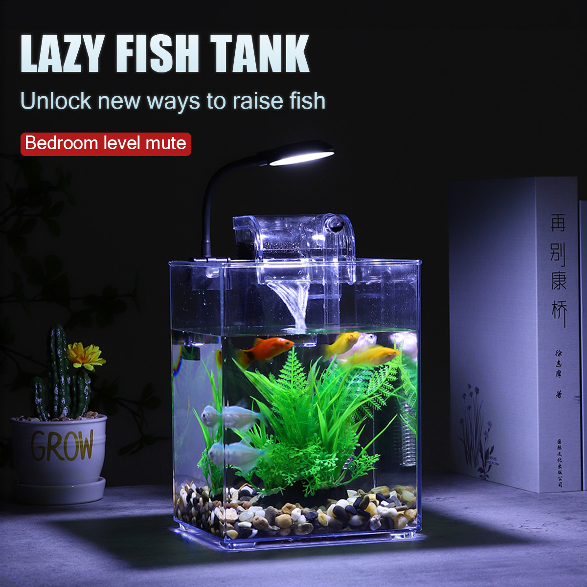 Aquarium Fish For Beginners - USB Desktop Fish Tank Set para