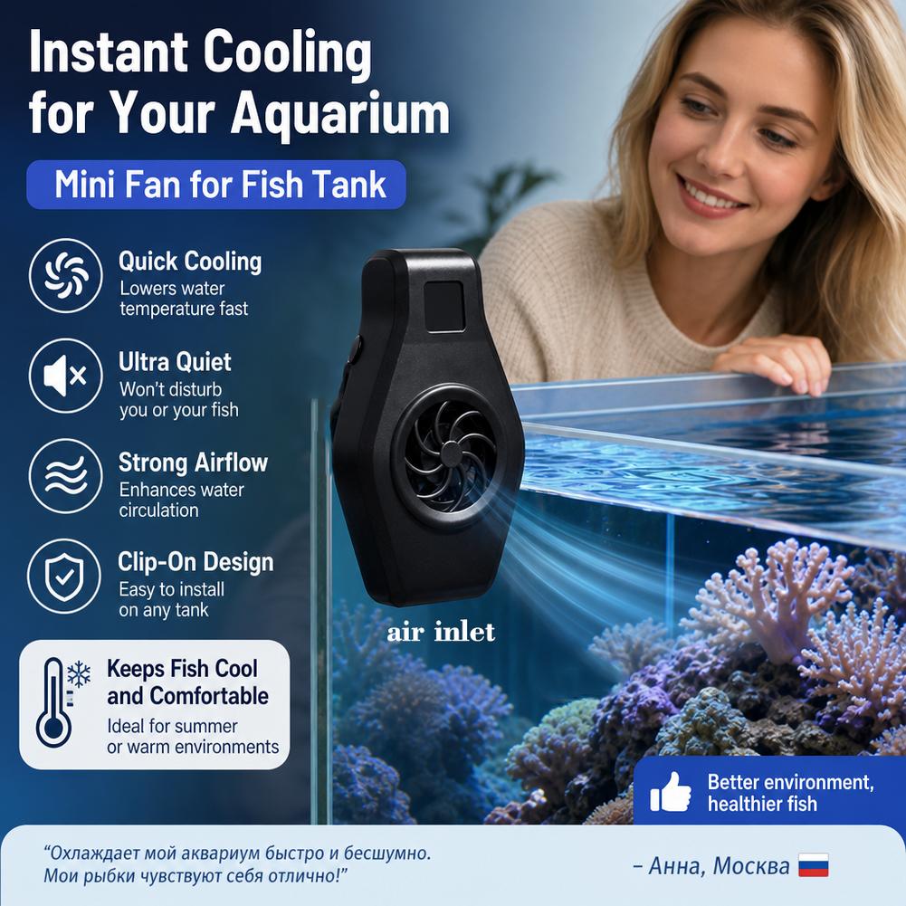 Ventilador de resfriamento par - Aquarium Fish Cold Water avaliação e preço