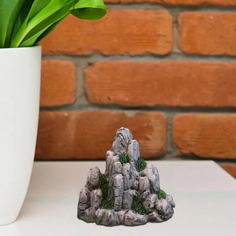 Mini Montanha Miniatura Pedra  - Aquarium Decoration Rock avaliação e preço