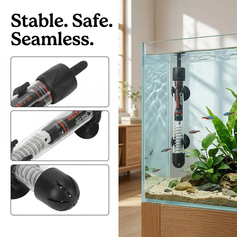 Aquecedor de Aquário Ajustável - Aquarium Fish Cold Water avaliação e preço