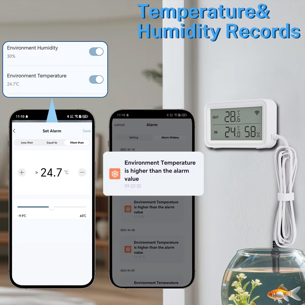 Sensor Externo de Temperatura  - Aquarium Thermometer avaliação e preço