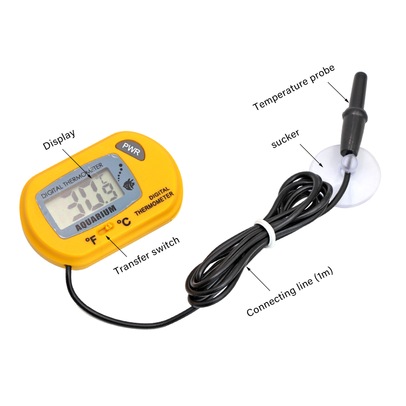 Termômetro Digital LCD para Aq - Aquarium Thermometer avaliação e preço