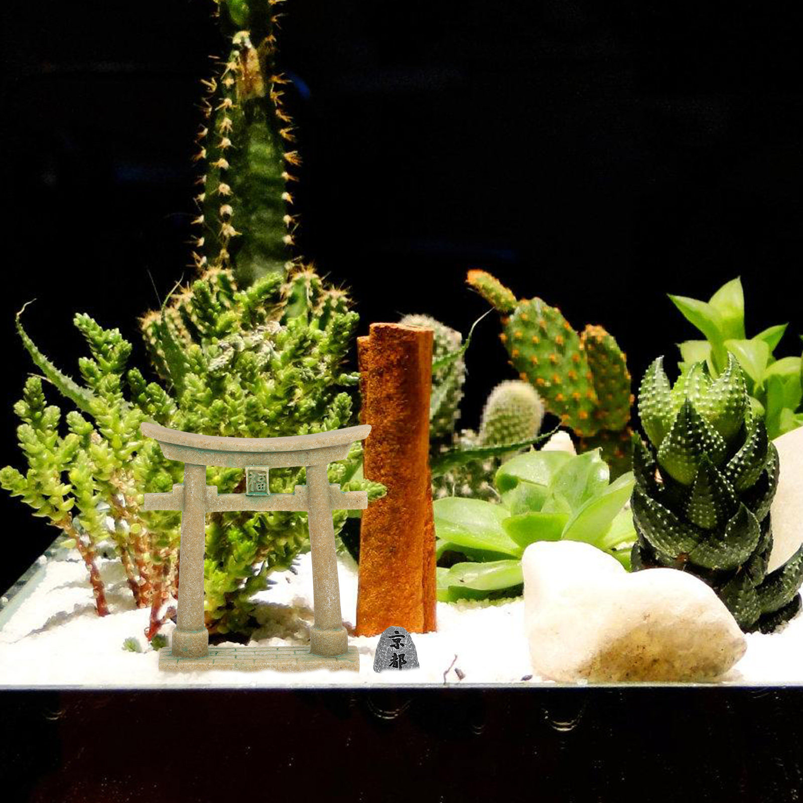 Miniatura de Portão Torii Japo - Aquarium Fish Japanese avaliação e preço