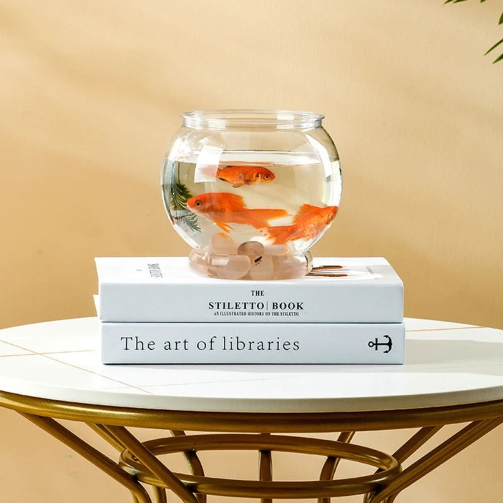 Aquário Transparente Portátil  - Aquarium Fish In Bowl avaliação e preço