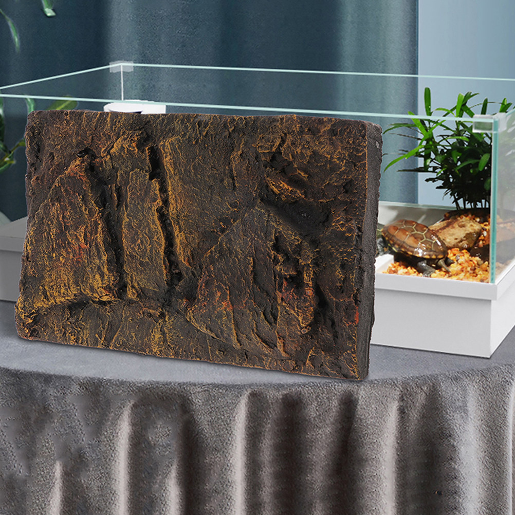 Painel de Fundo 3D para Terrár - Aquarium Decoration Rock avaliação e preço