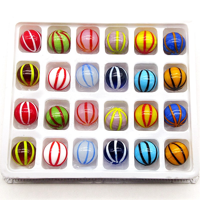 Bolas de vidro coloridas de 16 - Aquarium Fish Game avaliação e preço