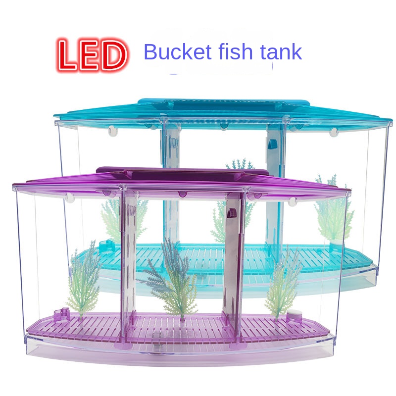 Mini aquário pequeno para tanq - Aquarium Fish In Bowl avaliação e preço