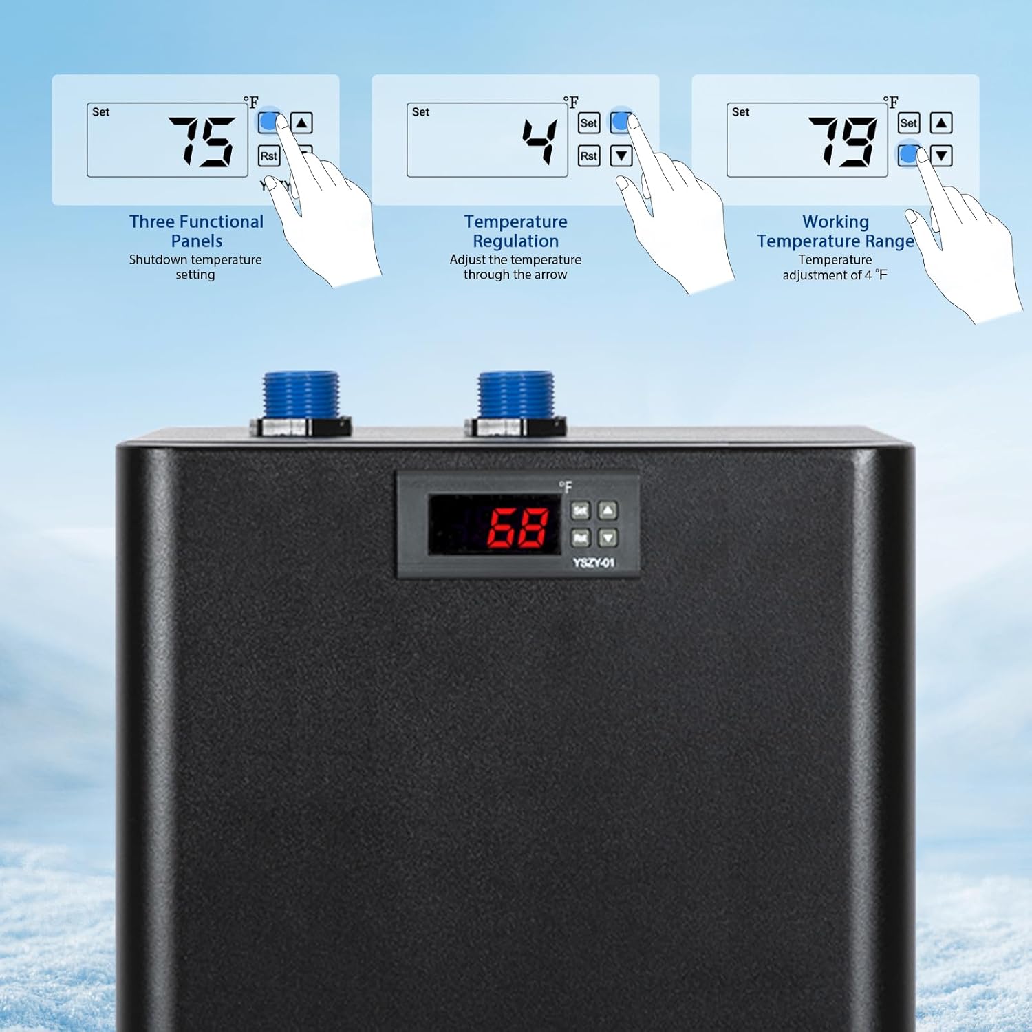 Resfriador de Água para Aquári - Aquarium Fish Cold Water avaliação e preço
