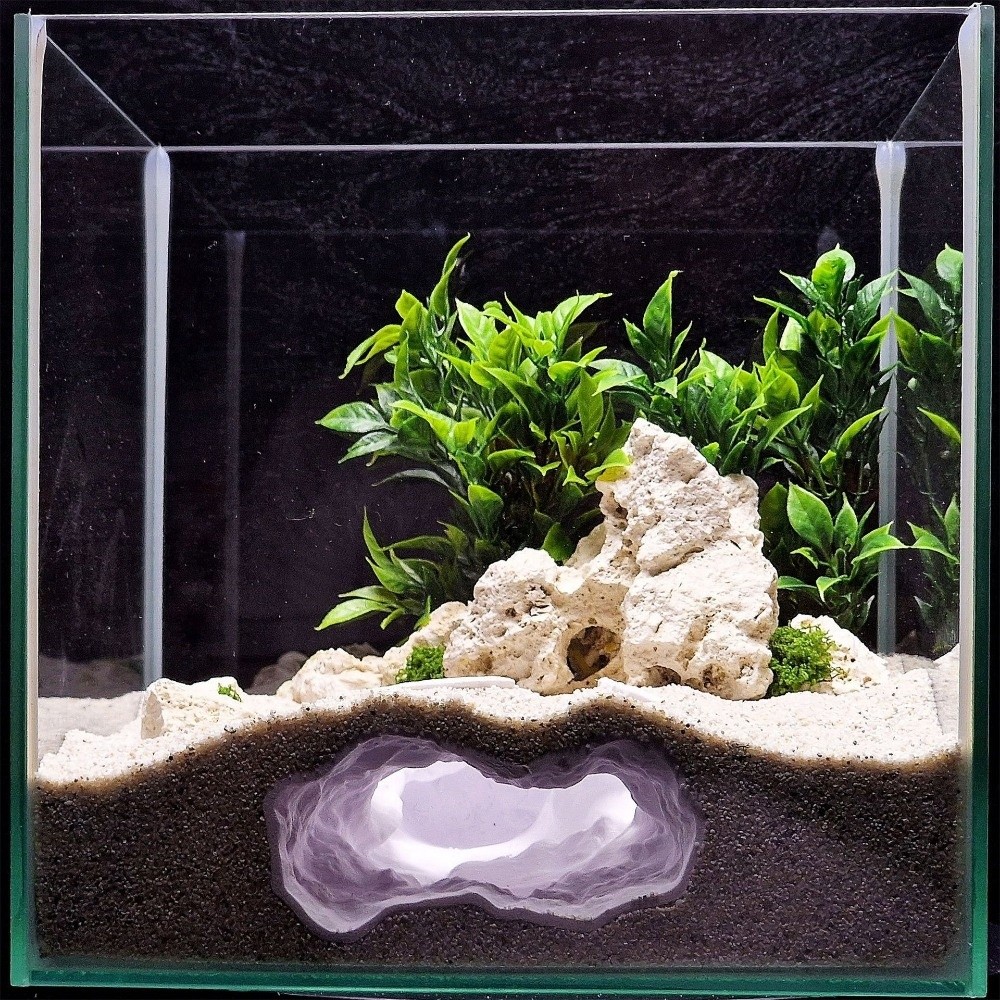 Caverna de Rocha para Aquário  - Aquarium Fish Reproduction avaliação e preço