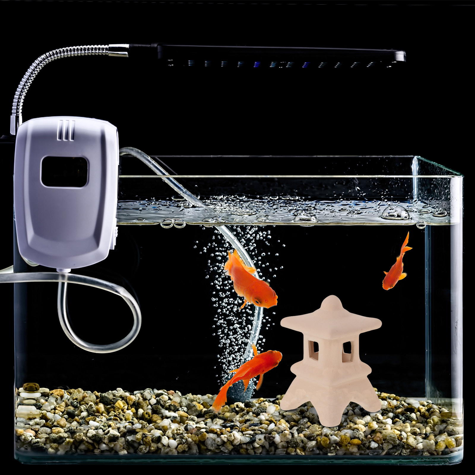 2 Peças de Decoração para Aquá - Aquarium Fish Japanese avaliação e preço