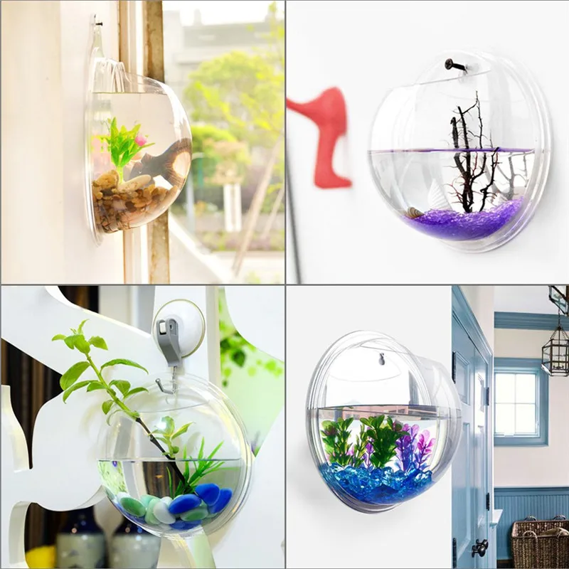 Decoração de acrílico transpar - Aquarium Fish In Bowl avaliação e preço