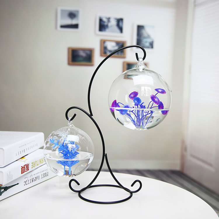 Criativo duplo-deck suspenso t - Aquarium Fish In Bowl avaliação e preço