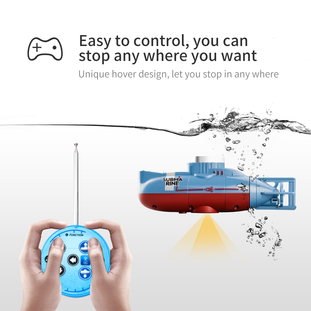 Mini Barco Militar de Controle - Aquarium Fish Game avaliação e preço
