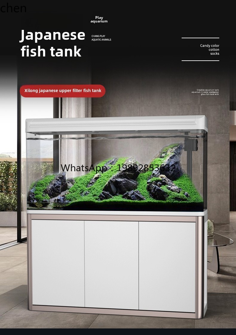 Aquário de sala de estar YGG X - Aquarium Xilong avaliação e preço