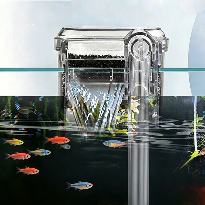 Novo Filtro Suspenso para Aquá - Aquarium Fish For Beginners avaliação e preço