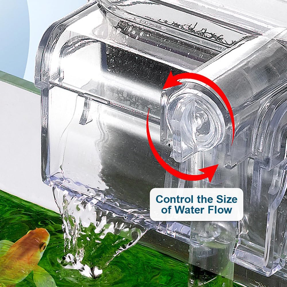 Novo Filtro Suspenso para Aquá - Aquarium Fish For Beginners avaliação e preço
